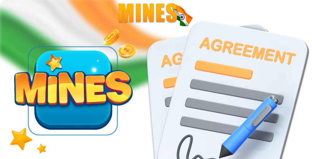 Mines India Terms and Conditions